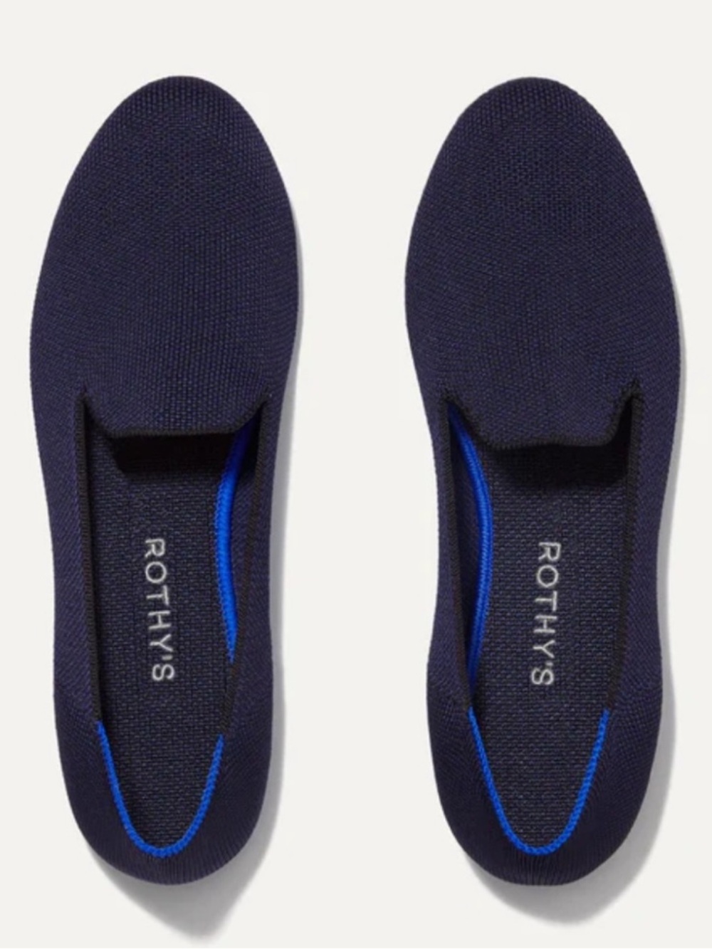 NEW Rothy's The Loafer in Navy Slip-On Round Toe Flats Size 7
